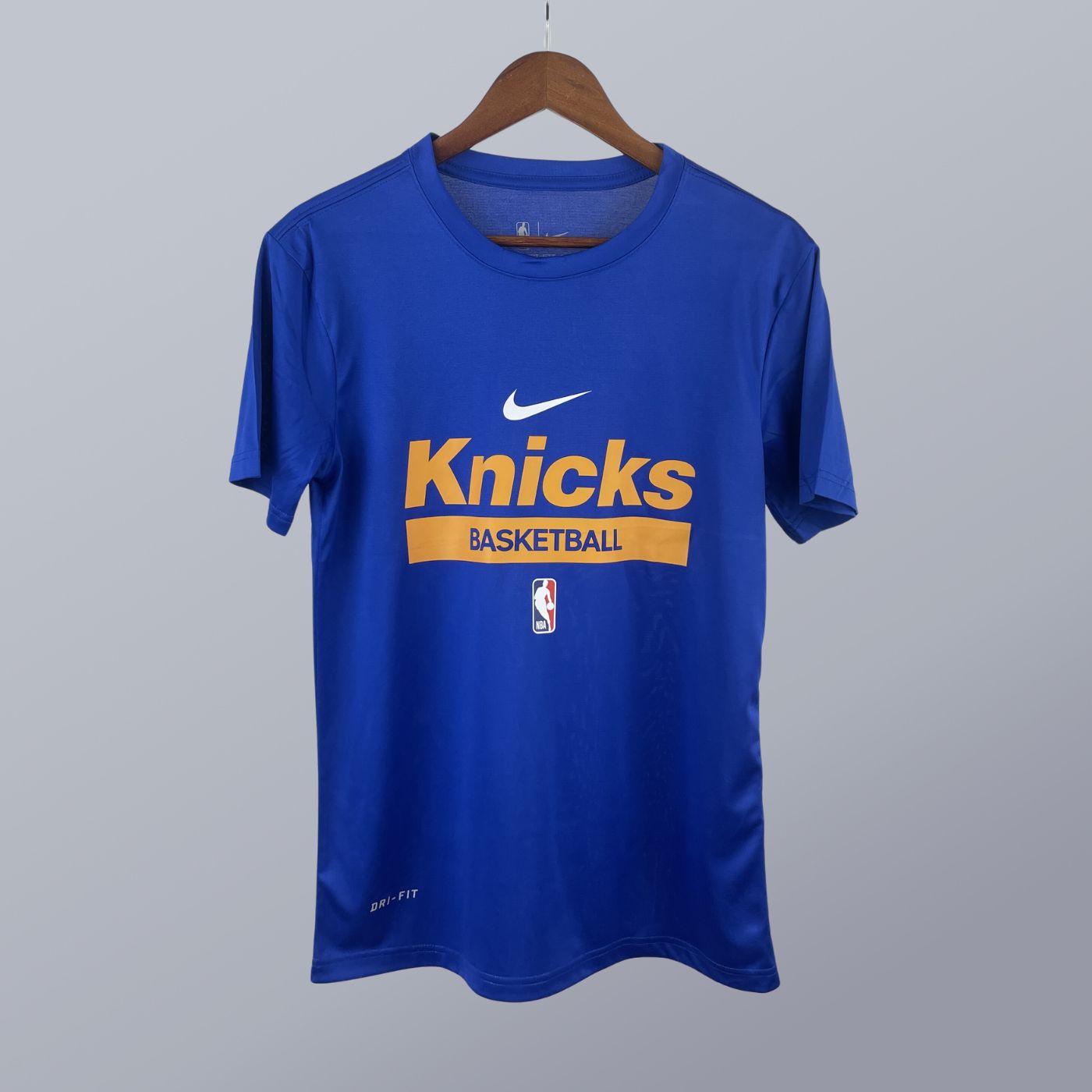 Manga Corta Pre-game Style – Knicks Jersey – Azul