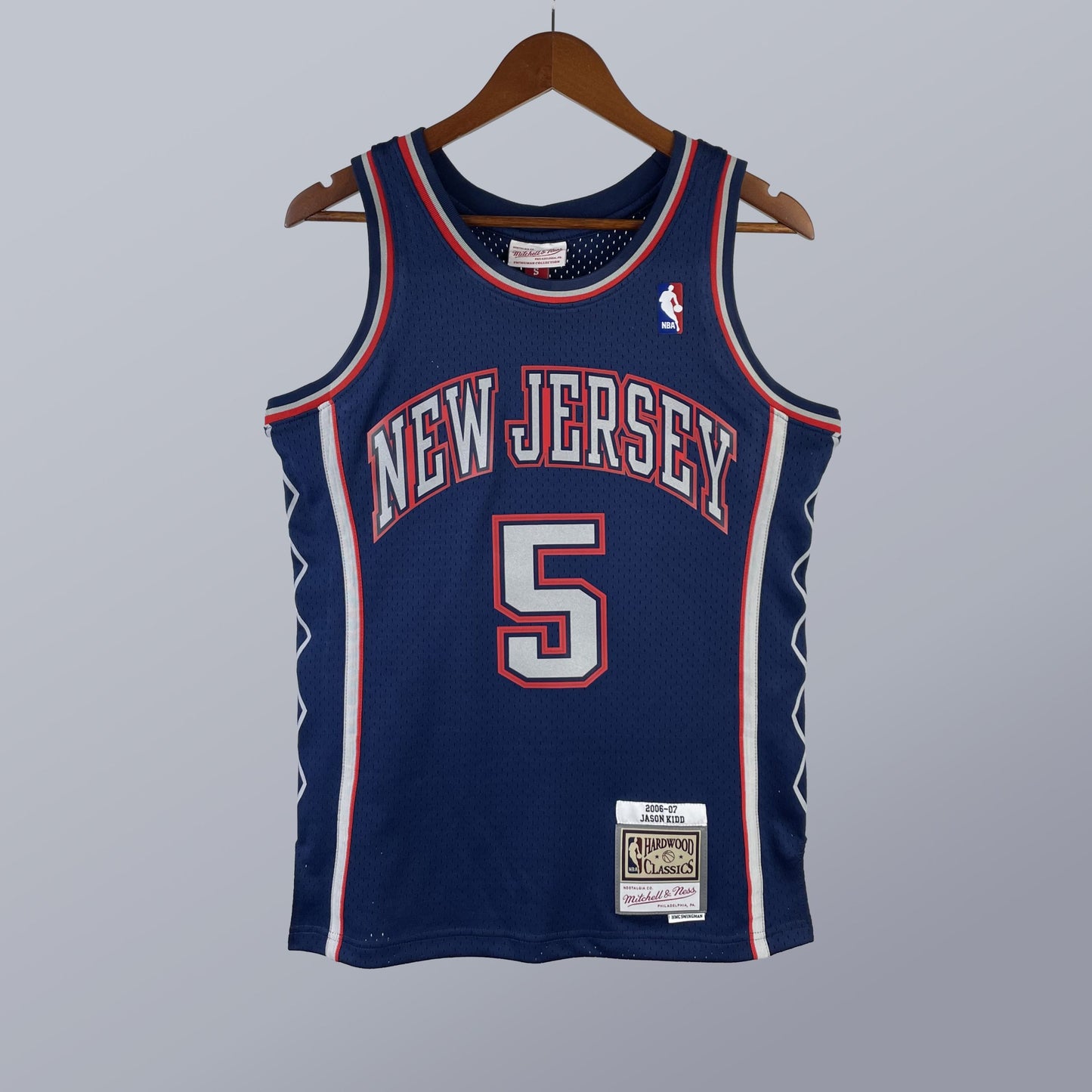 Jason Kidd - Nets Jersey - Hardwood Classics Swingman Azul