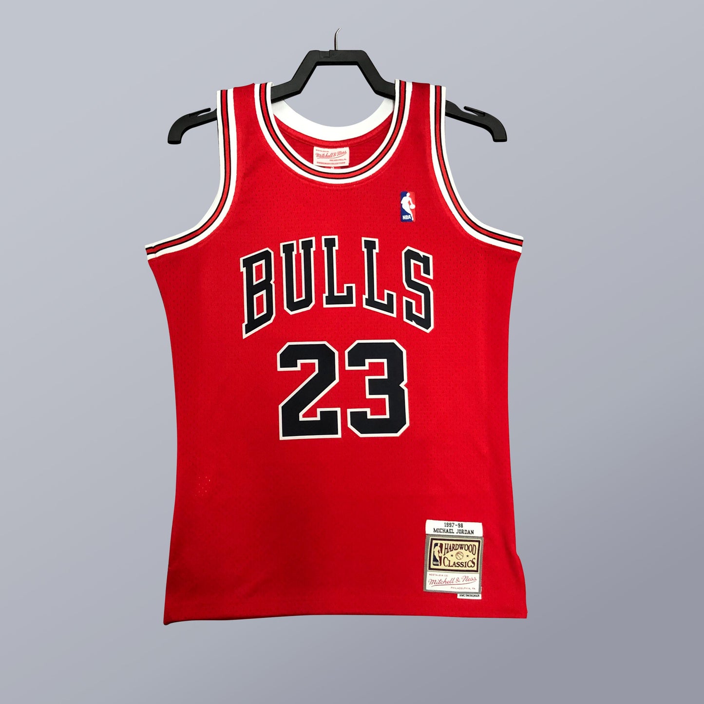 Michael Jordan - Bulls Jersey - Hardwood Classics 1997/98 Swingman Roja