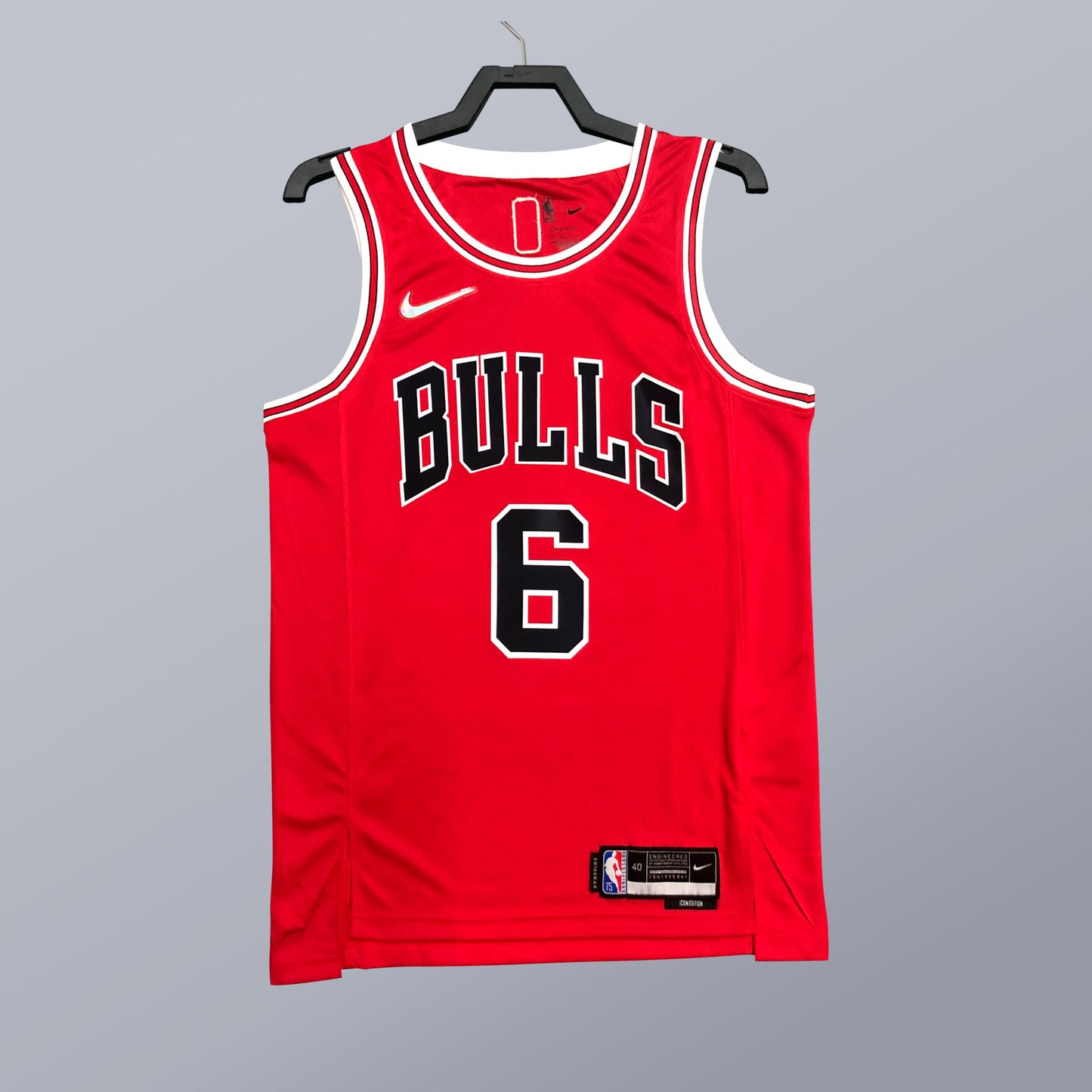 Alex Caruso - Bulls Jersey - Icon Edition Swingman 75th Anniversary