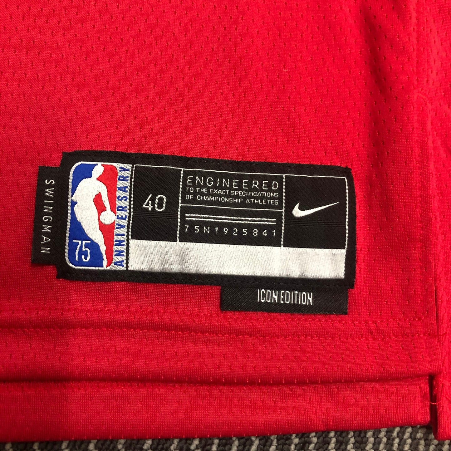 Alex Caruso - Bulls Jersey - Icon Edition Swingman 75th Anniversary