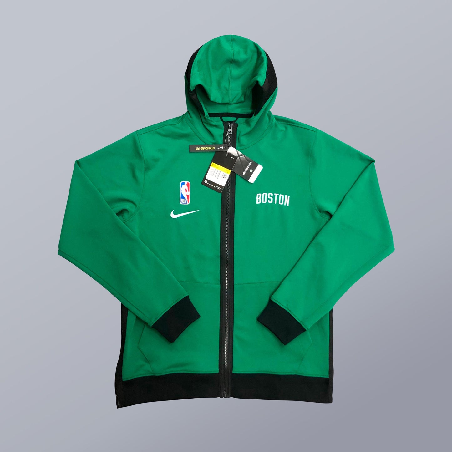 Polerón Celtics Pre-game Style - Verde