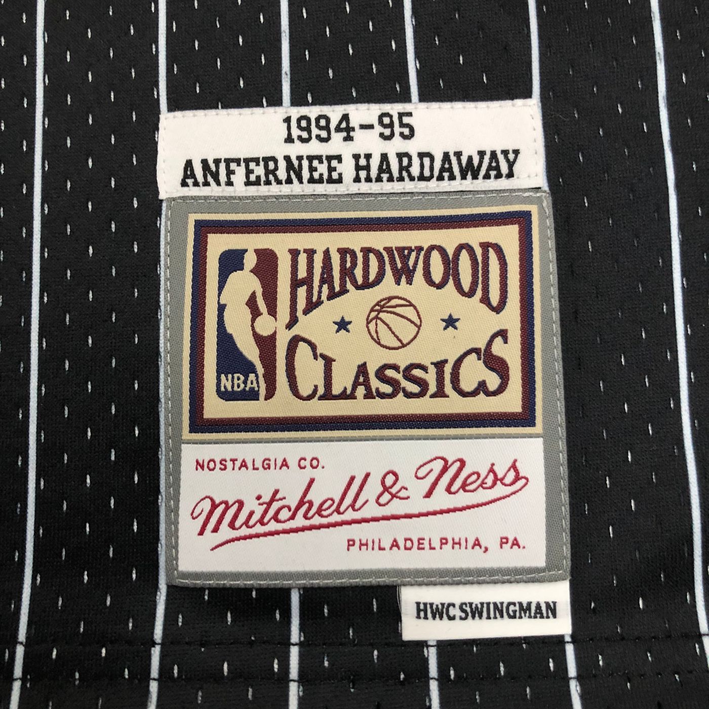 Anfernee Hardaway - Magic Jersey - Hardwood Classics 1994/95 Swingman Negra