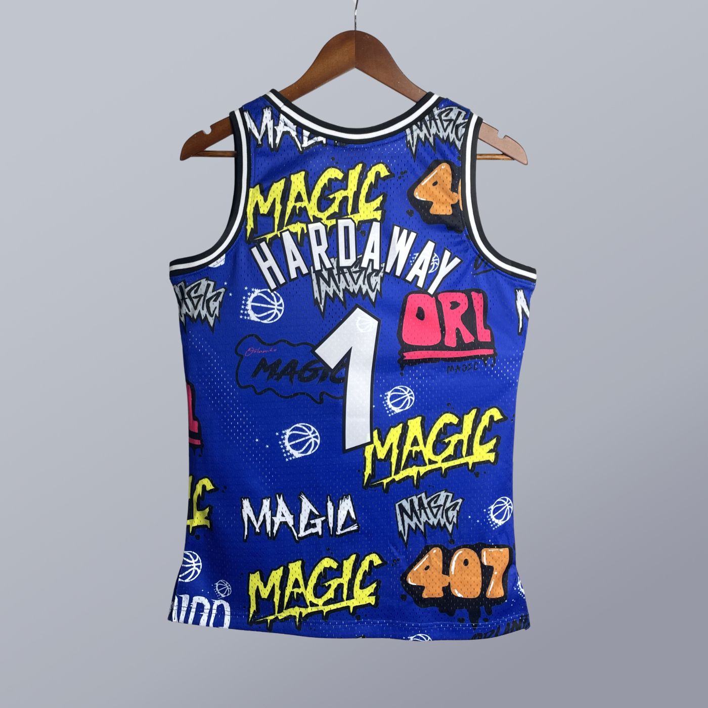 Anfernee Hardaway - Magic Jersey - Hardwood Classics 1994/95 Swingman Slap Stickers