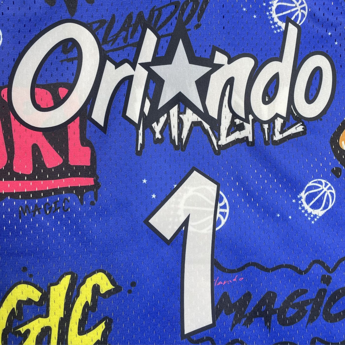 Anfernee Hardaway - Magic Jersey - Hardwood Classics 1994/95 Swingman Slap Stickers