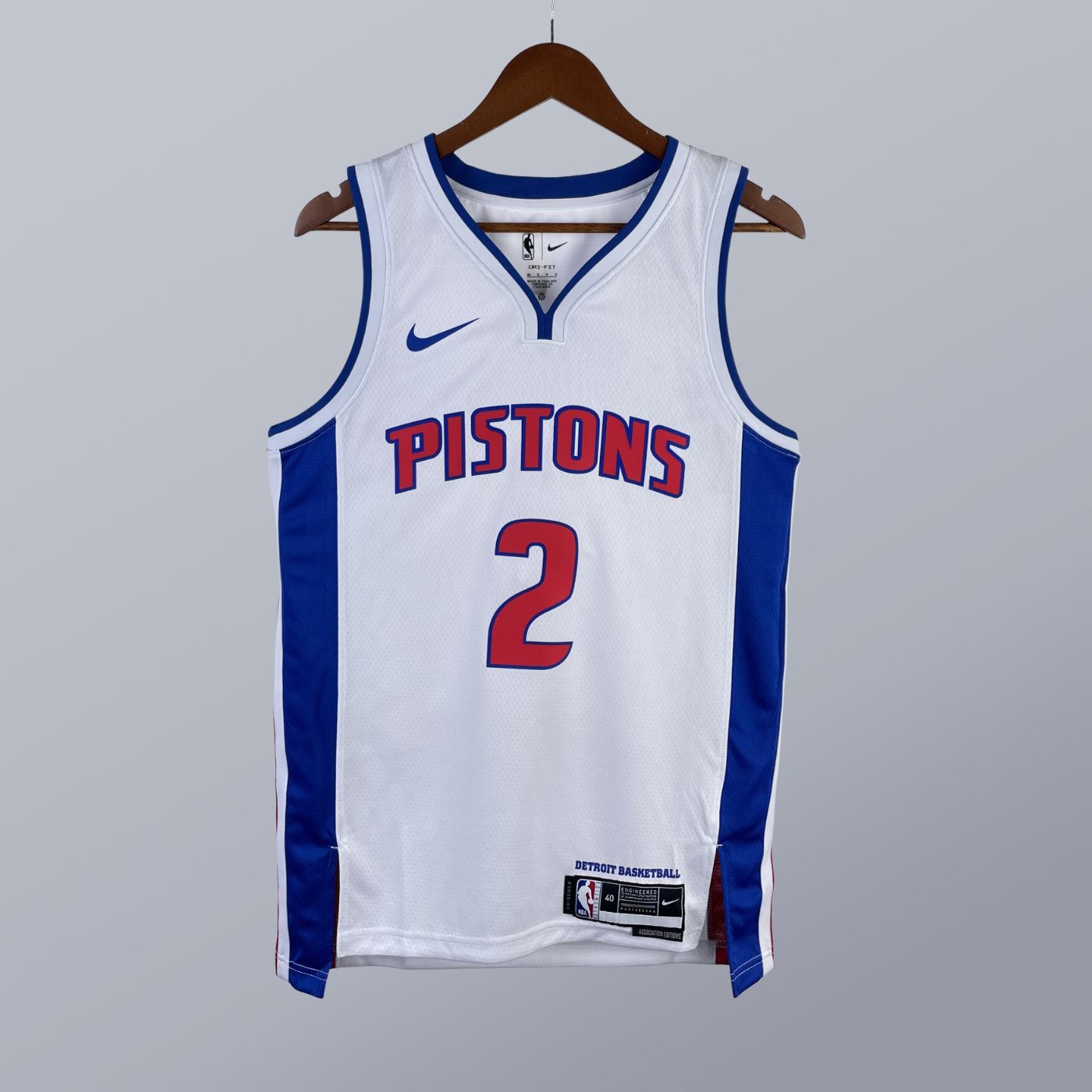 Cade Cunningham - Pistons Jersey - Association Edition Swingman 2023/24