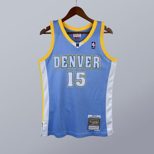 Carmelo Anthony - Nuggets Jersey - Hardwood Classics 2003/04 Swingman Celeste