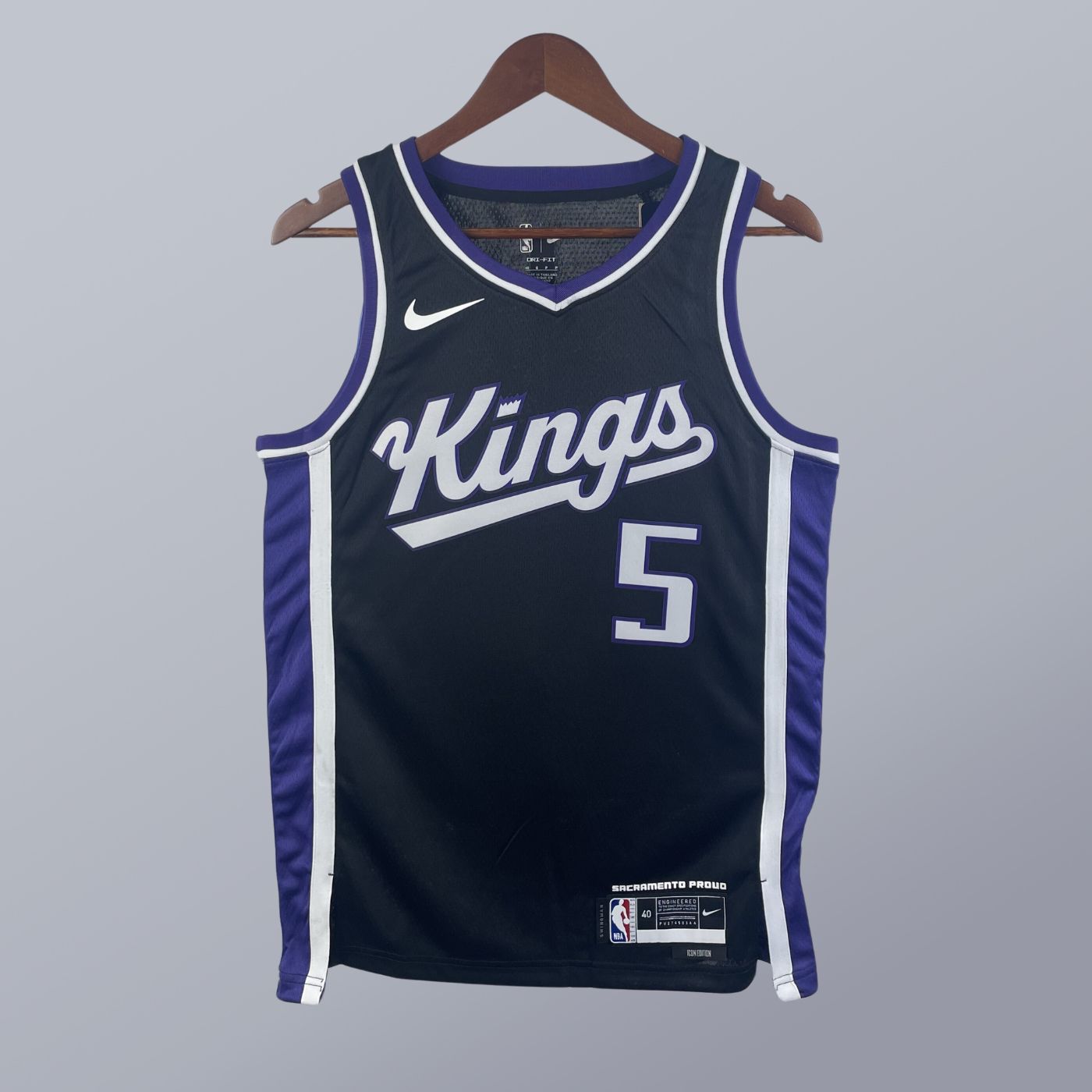 De'Aaron Fox - Kings Jersey - Icon Edition Swingman 2023/24