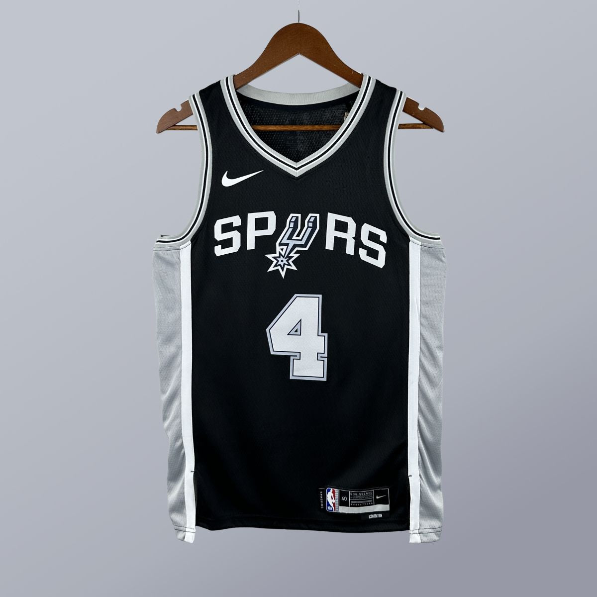De'Aaron Fox – Spurs Jersey – Icon Edition Swingman 2024/25
