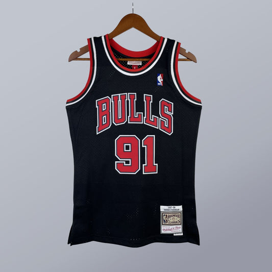 Dennis Rodman - Bulls Jersey - Hardwood Classics 1997/98 Swingman Negra