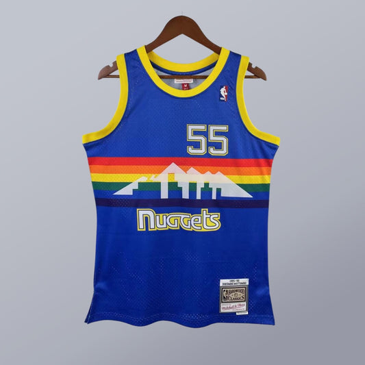 Dikembe Mutombo - Nuggets Jersey - Hardwood Classics 1991/92 Swingman Azul