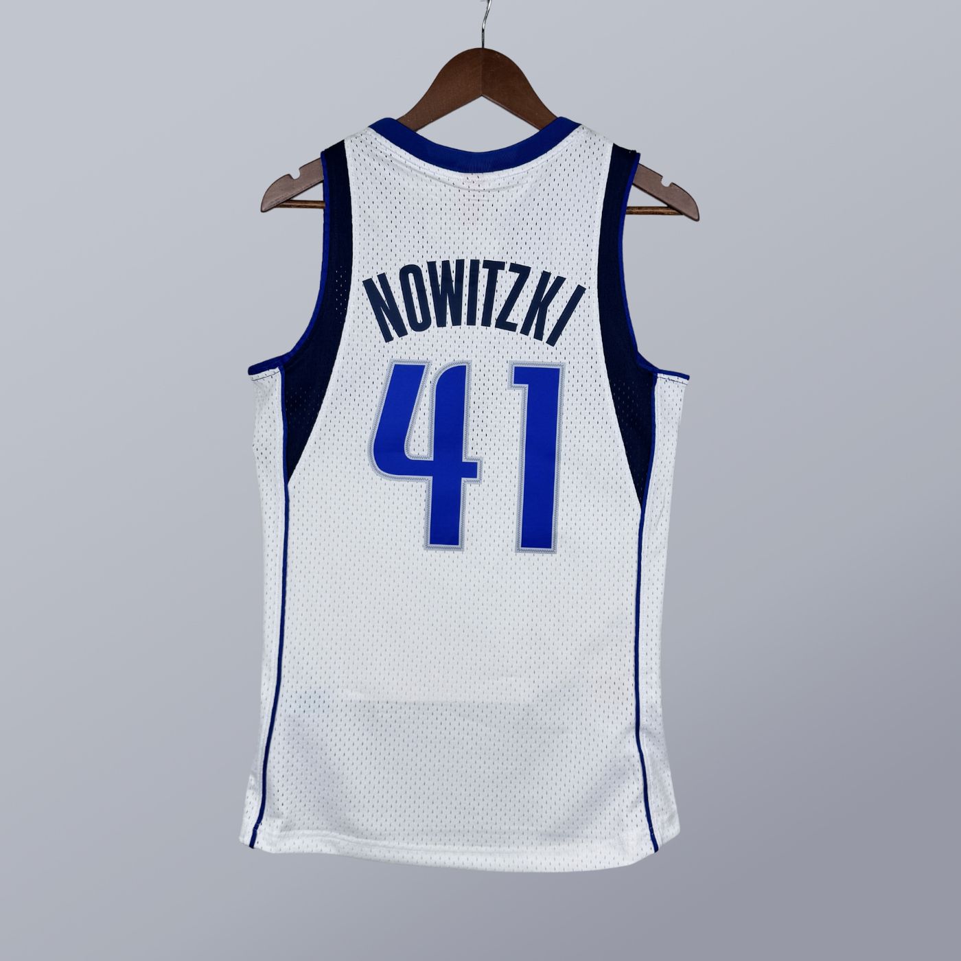 Dirk Nowitzki – Mavs Jersey – Hardwood Classics 2010/11 Swingman Blanca