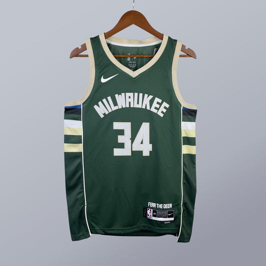 Giannis Antetokounmpo - Bucks Jersey - Icon Edition Swingman 2023/24