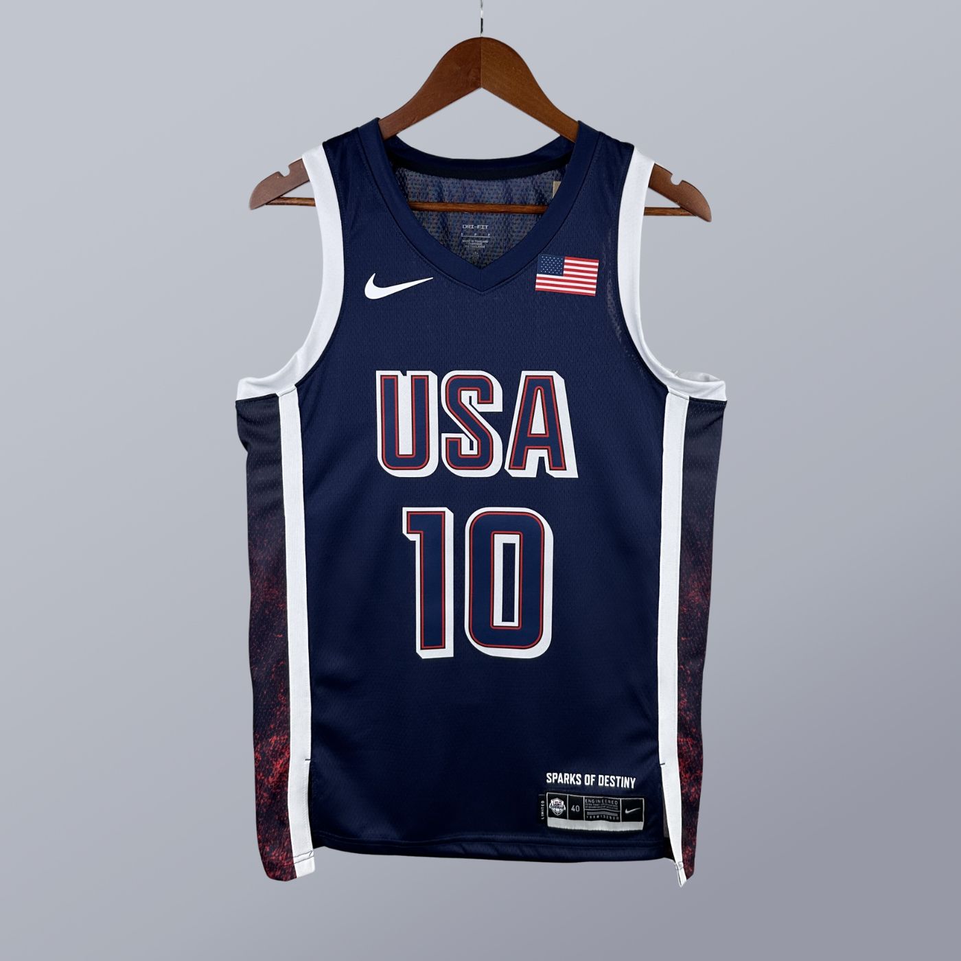 Jayson Tatum - USA Basketball Jersey - 2024 Edition Azul