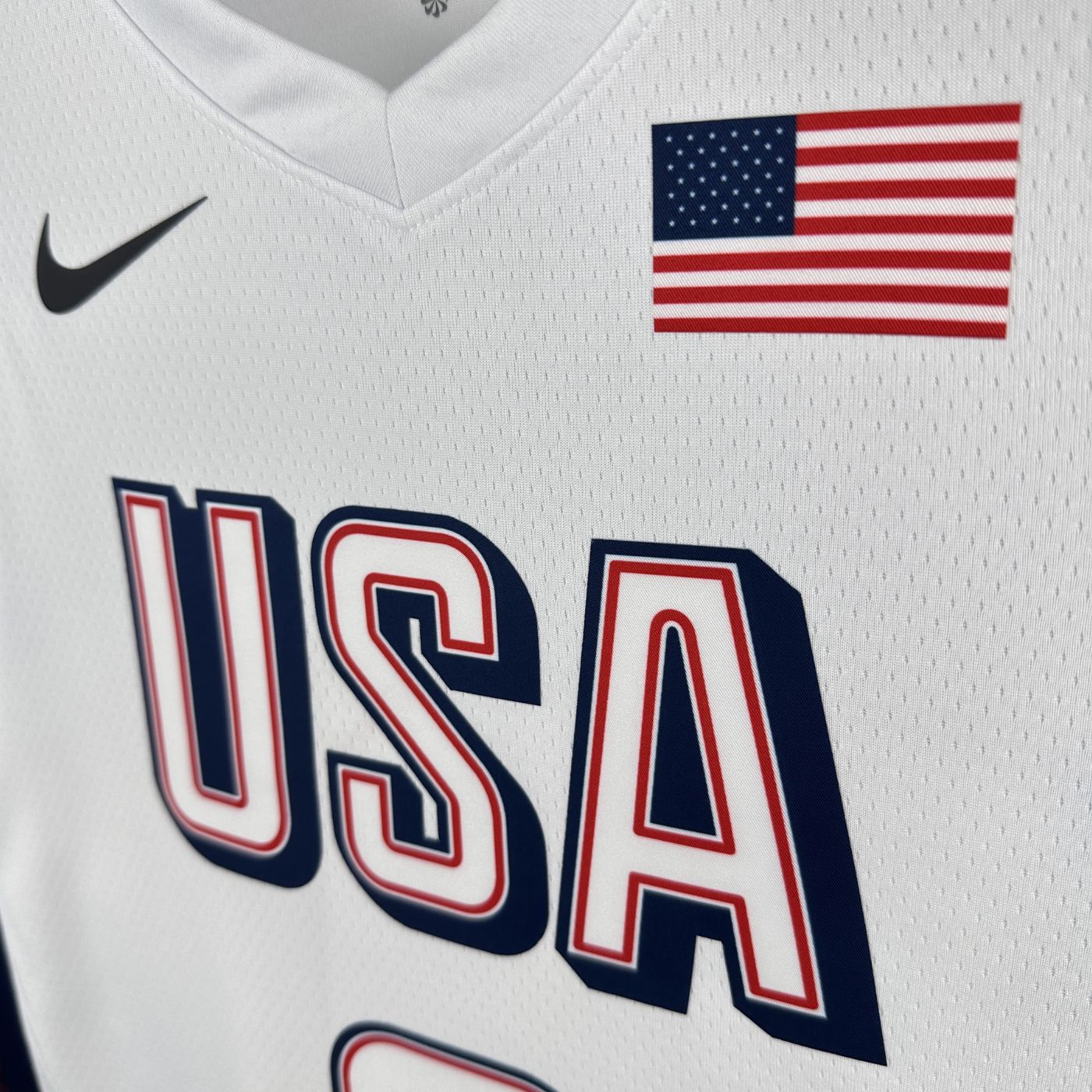 Jayson Tatum - USA Basketball Jersey - 2024 Edition Blanca