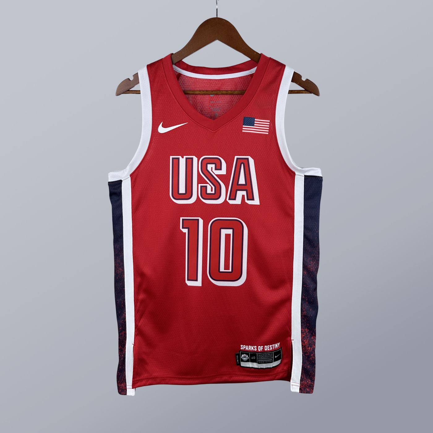 Jayson Tatum - USA Basketball Jersey - 2024 Edition Roja