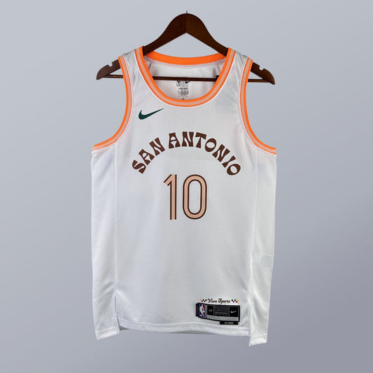 Jeremy Sochan – Spurs Jersey – City Edition Swingman 2023/24