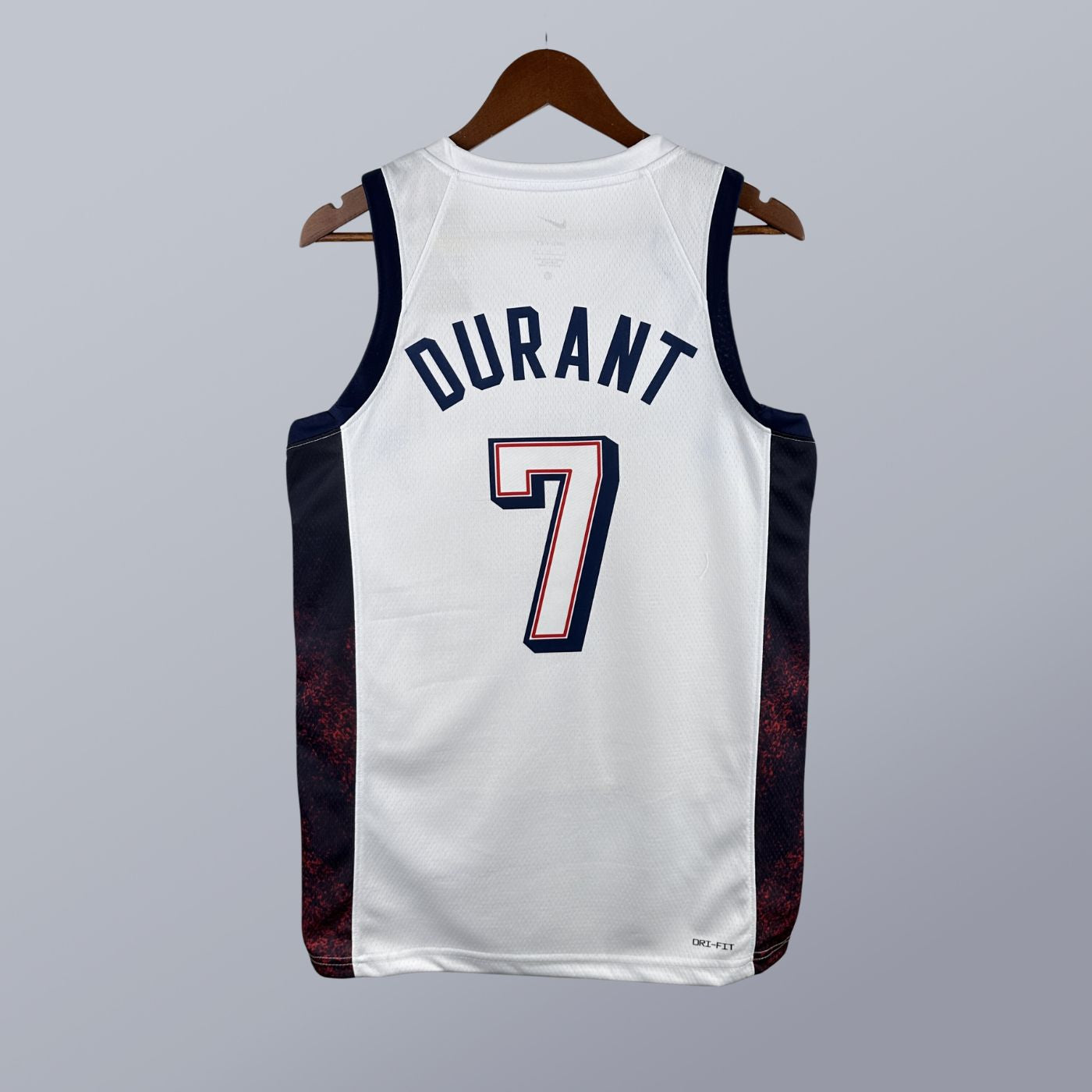 Kevin Durant - USA Basketball Jersey - 2024 Edition Blanca