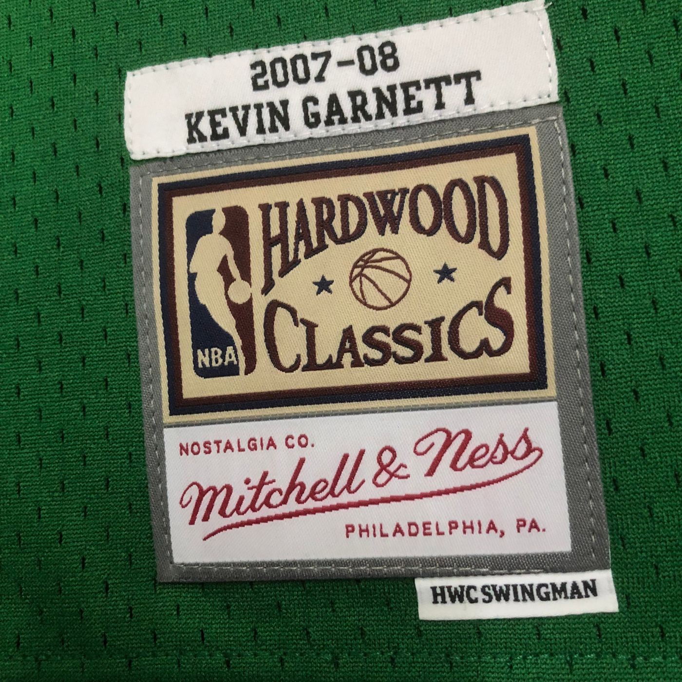 Kevin Garnett - Celtics Jersey - Hardwood Classics 2007/08 Swingman Verde