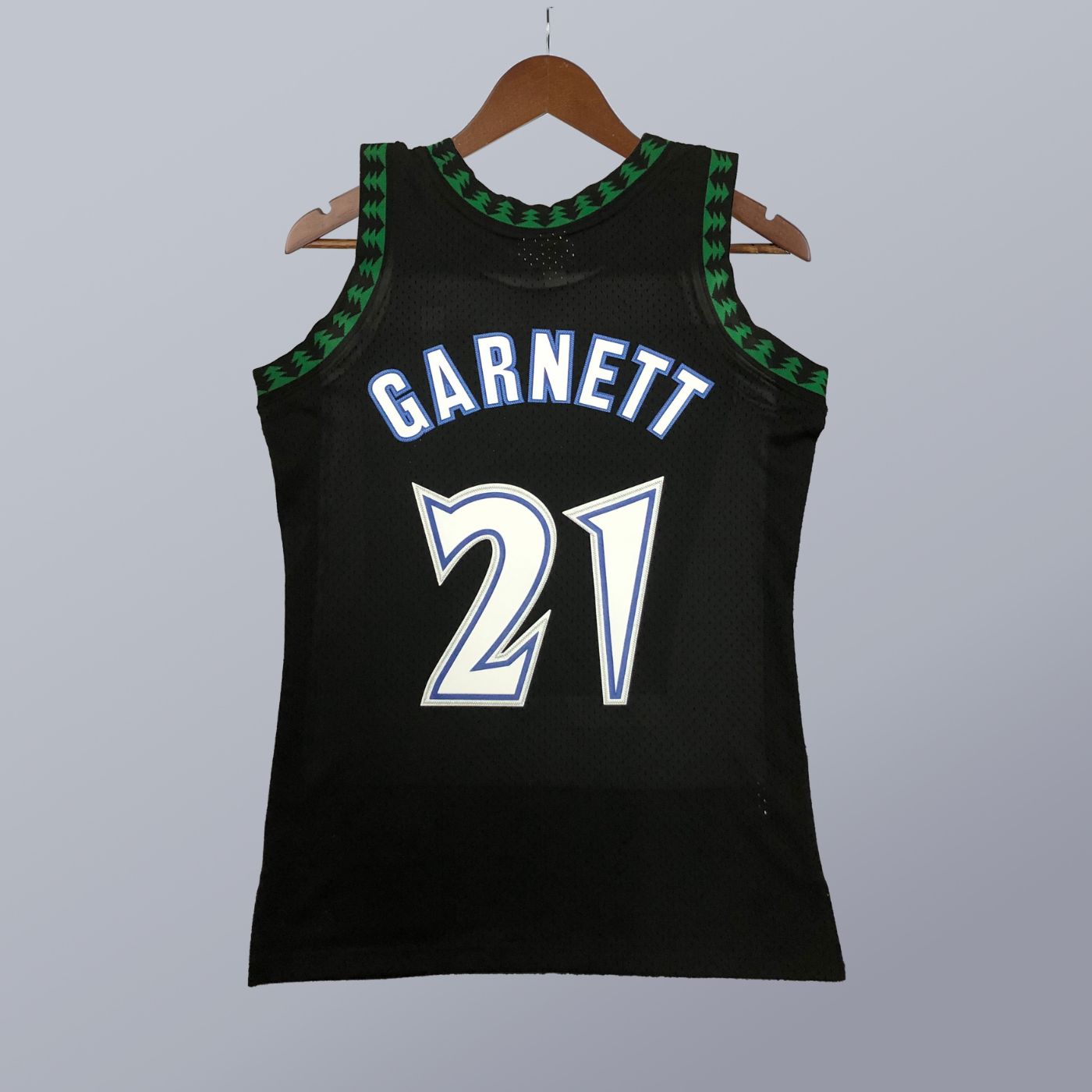 Kevin Garnett - Timberwolves Jersey - Hardwood Classics 1997/98 Swingman Negra