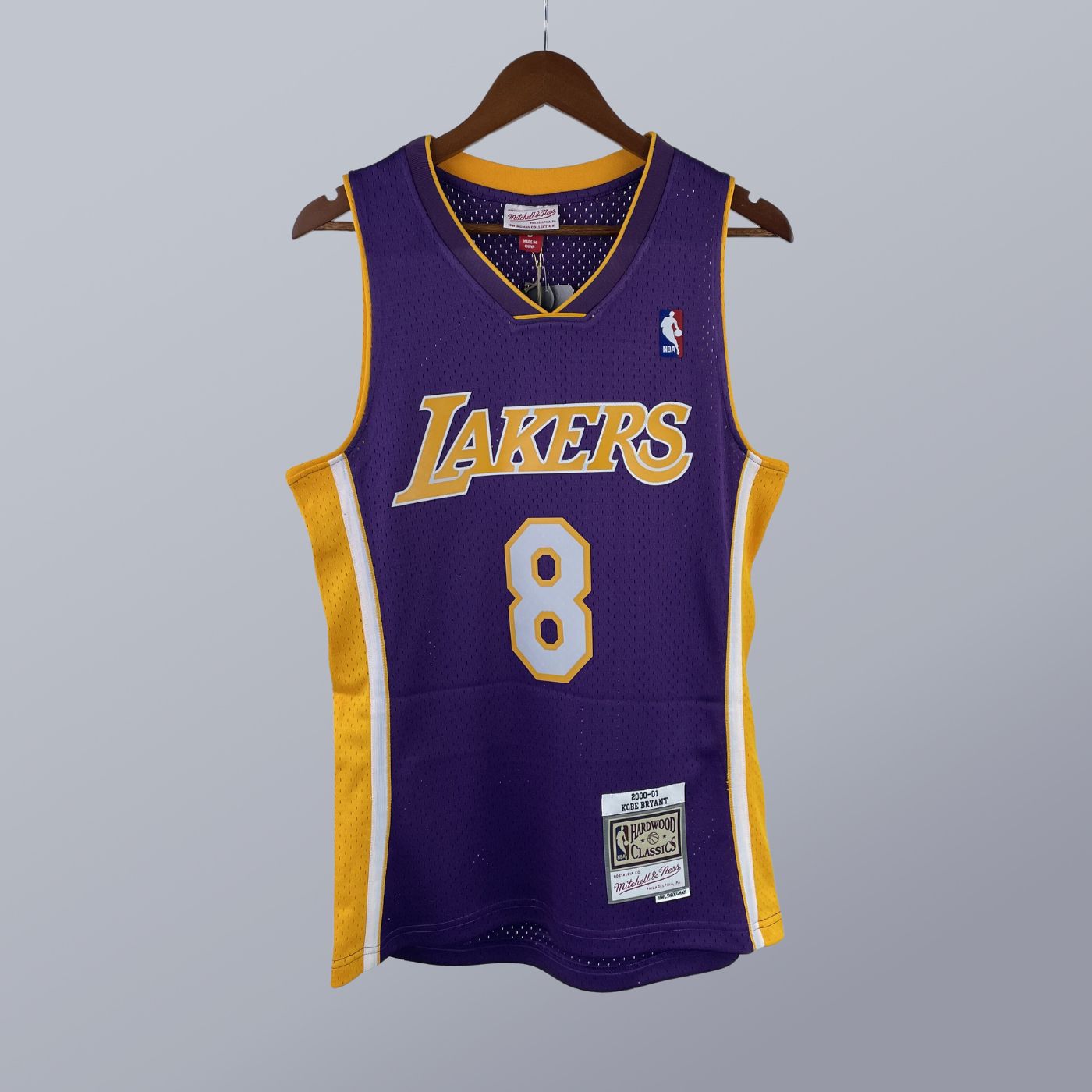 Kobe Bryant - Lakers Jersey - Hardwood Classics 2000/01 Swingman Morada