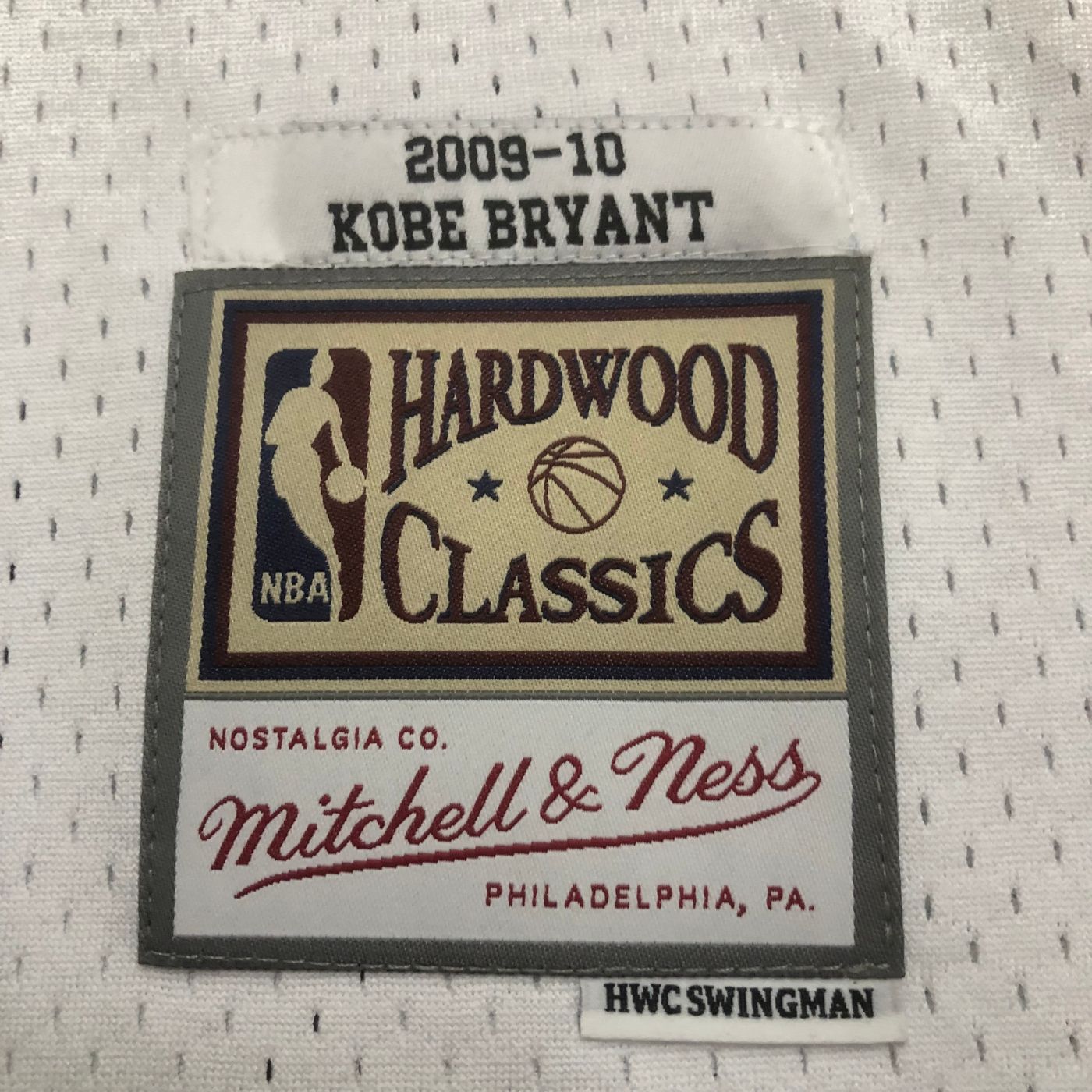Kobe Bryant - Lakers Jersey - Hardwood Classics 2009/10 Swingman Blanca