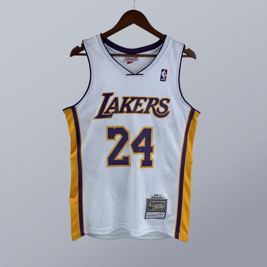 Kobe Bryant - Lakers Jersey - Hardwood Classics 2009/10 Swingman Blanca