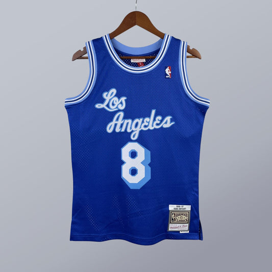 Kobe Bryant - Lakers Jersey - Hardwood Classics 1996/97 Swingman Azul