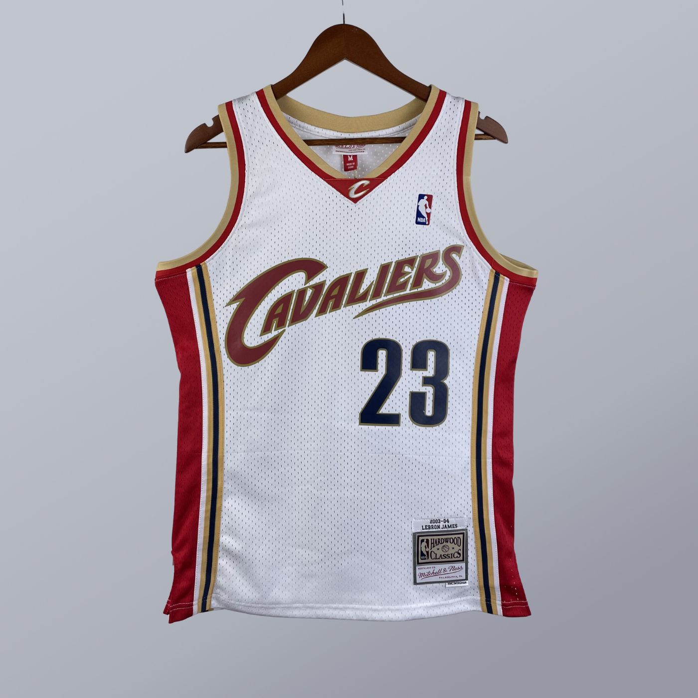 LeBron James - Cavaliers Jersey - Hardwood Classics 2003/04 Swingman Blanca