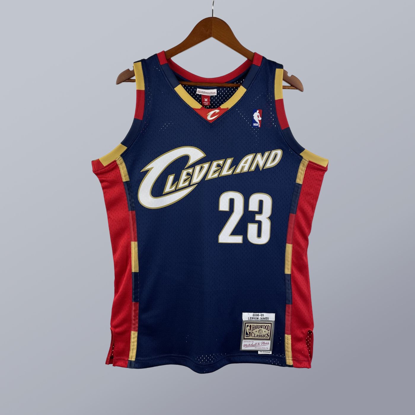 LeBron James - Cavaliers Jersey - Hardwood Classics 2008/09 Swingman Azul