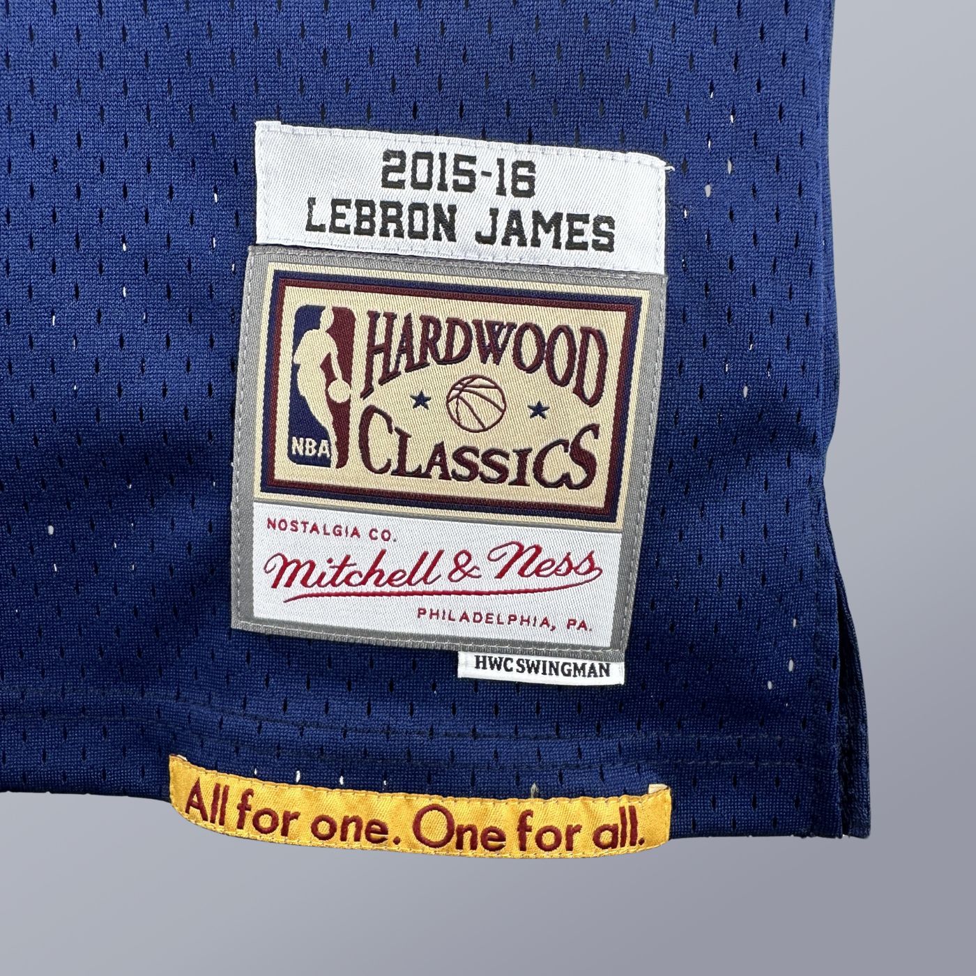 LeBron James - Cavaliers Jersey - Hardwood Classics 2015/16 Swingman Azul