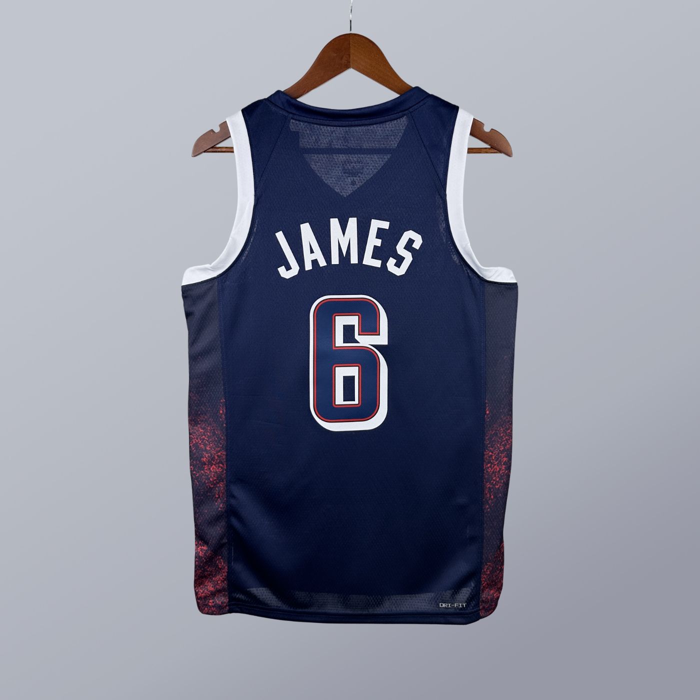 LeBron James - USA Basketball Jersey - 2024 Edition Azul