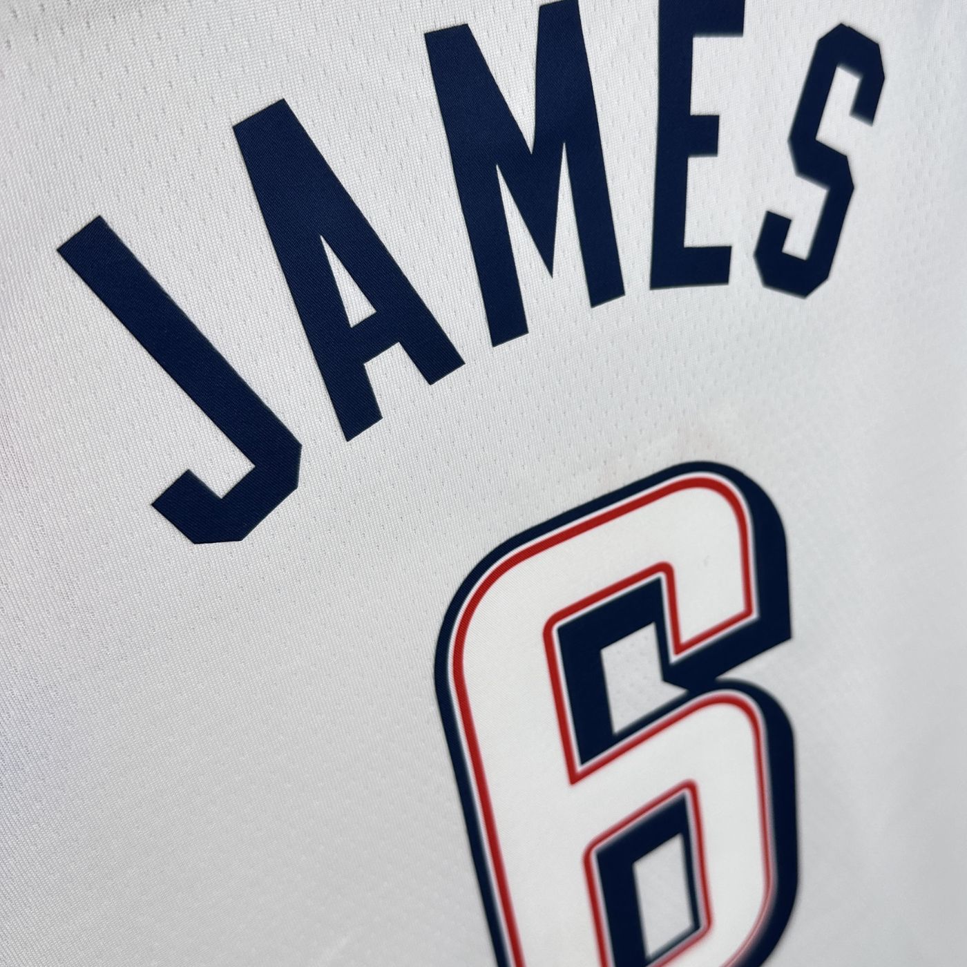 LeBron James - USA Basketball Jersey - 2024 Edition Blanca
