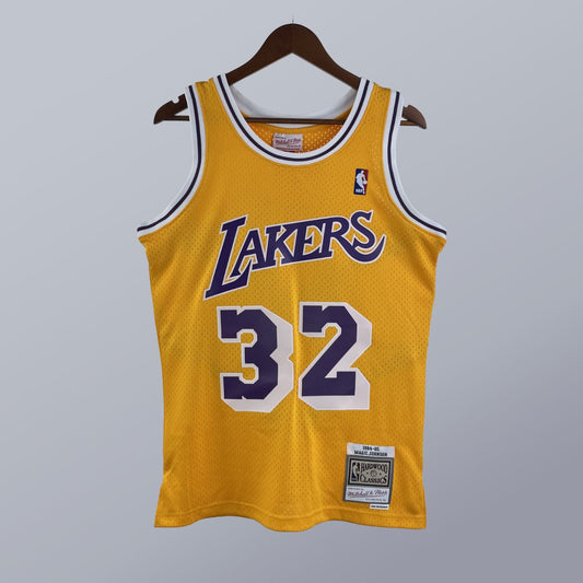 Magic Johnson - Lakers Jersey - Hardwood Classics 1984/85 Swingman Amarilla