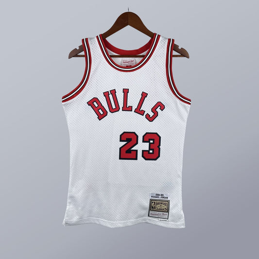 Michael Jordan - Bulls Jersey - Hardwood Classics 1984/85 Swingman Blanca