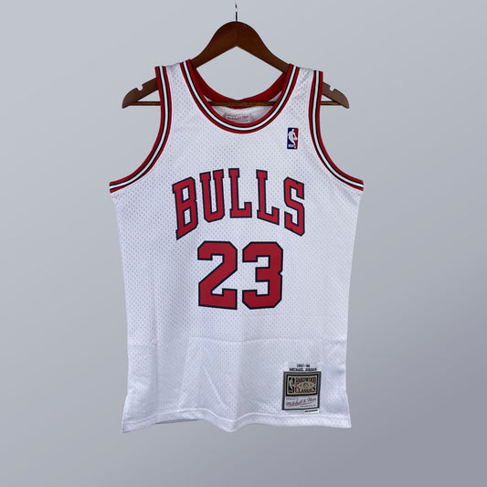Michael Jordan - Bulls Jersey - Hardwood Classics 1997/98 Swingman Blanca