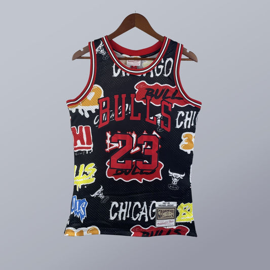 Michael Jordan - Bulls Jersey - Hardwood Classics 1997/98 Swingman Slap Stickers