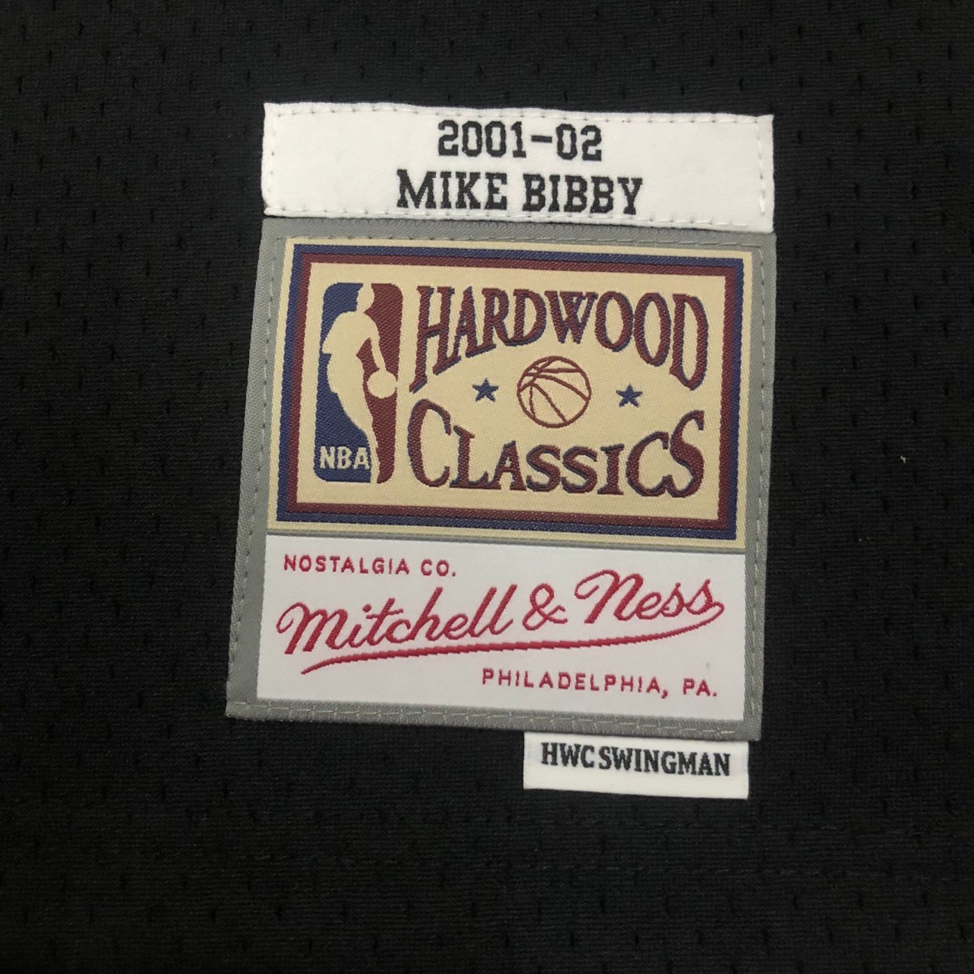 Mike Bibby - Kings Jersey - Hardwood Classics 2001/02 Swingman Negra