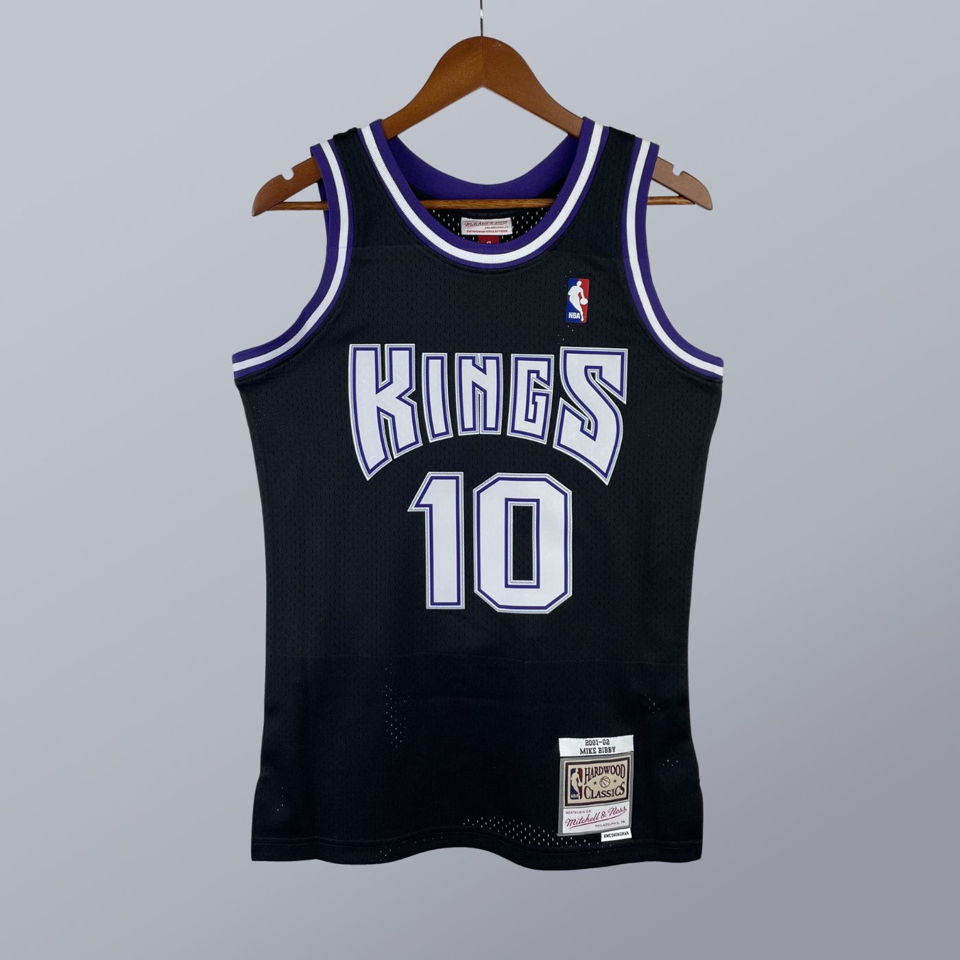 Mike Bibby - Kings Jersey - Hardwood Classics 2001/02 Swingman Negra