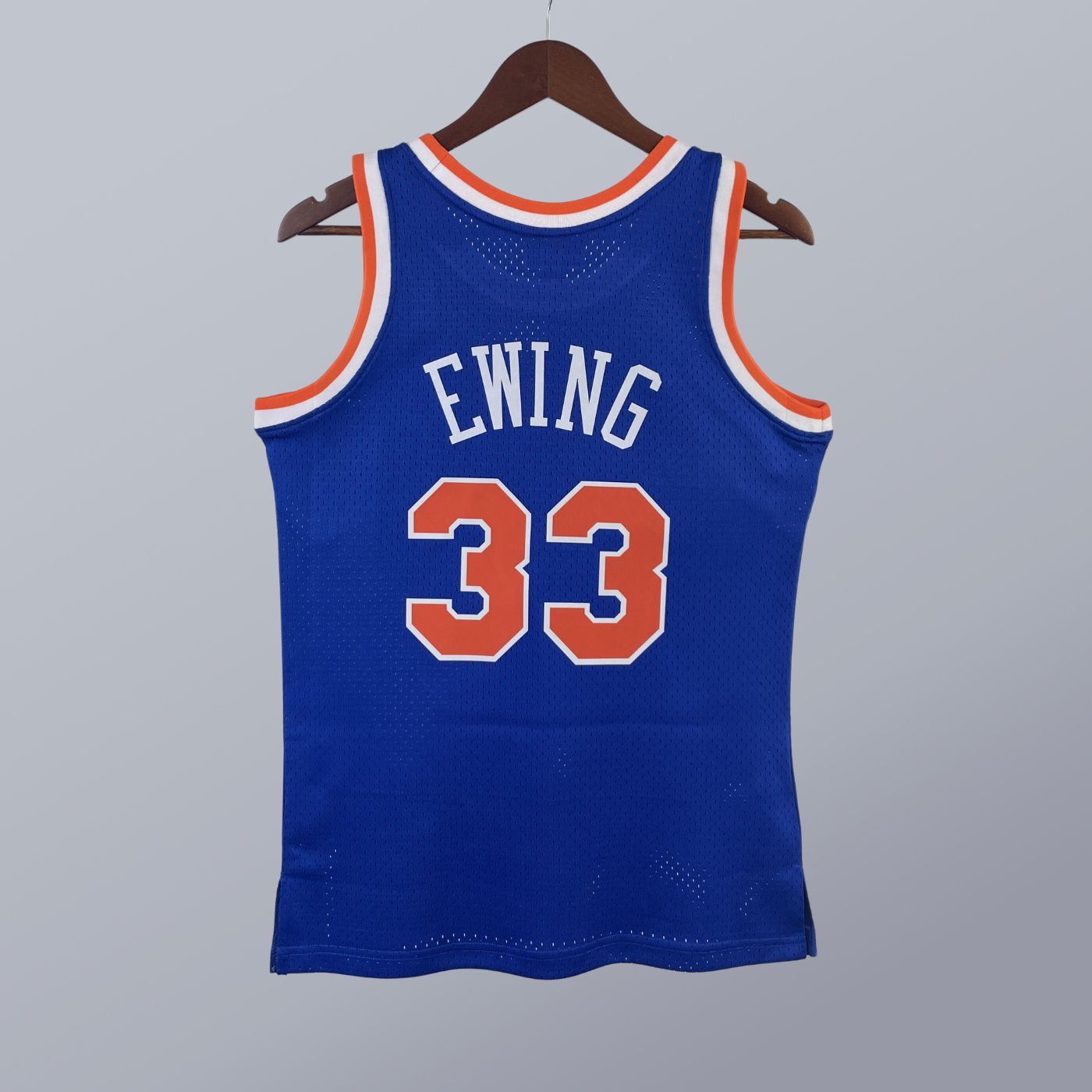 Patrick Ewing - Knicks Jersey - Hardwood Classics 1991/92 Swingman Azul