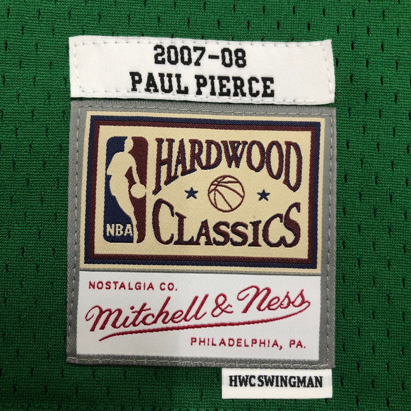 Paul Pierce - Celtics Jersey - Hardwood Classics 2007/08 Swingman Kelly Green