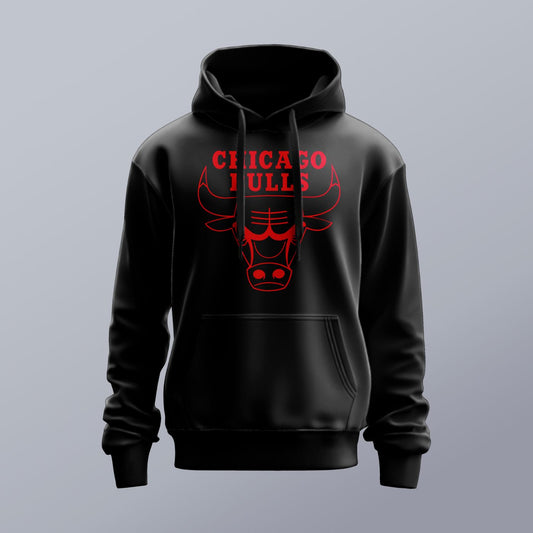 Polerón Chicago Bulls Black/Red