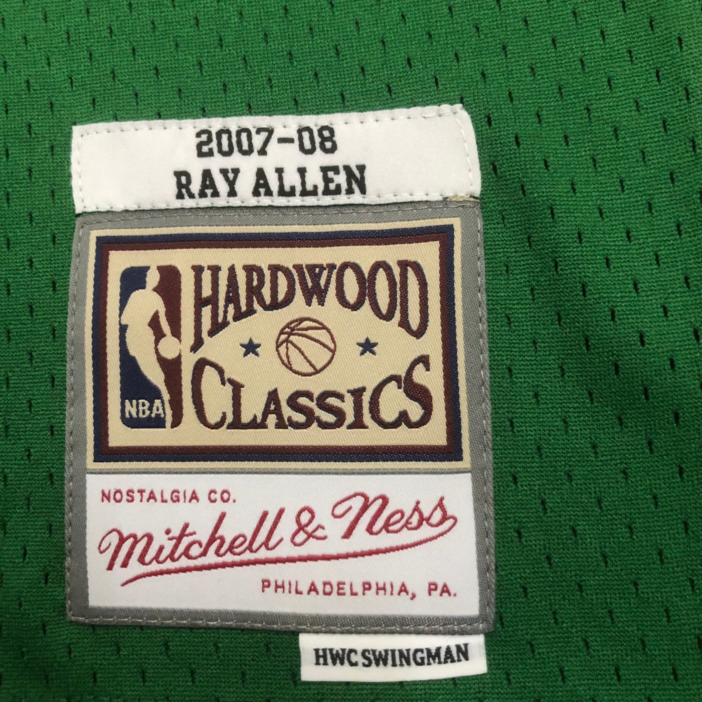 Ray Allen - Celtics Jersey - Hardwood Classics 2007/08 Swingman Verde