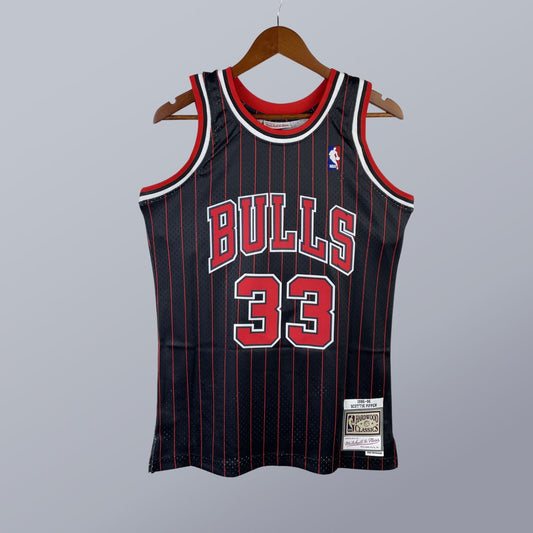 Scottie Pippen - Bulls Jersey - Hardwood Classics 1995/96 Swingman Negra