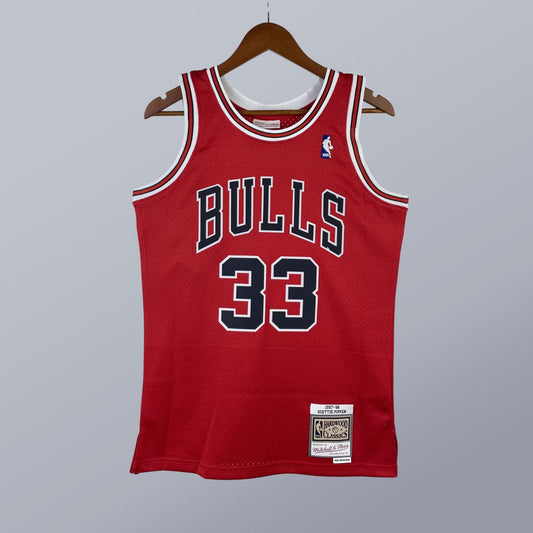Scottie Pippen - Bulls Jersey - Hardwood Classics 1997/98 Swingman Roja