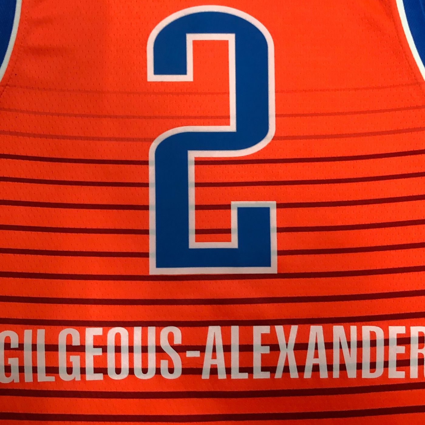 Shai Gilgeous-Alexander - Thunder Jersey - Statement Edition Swingman 2023/24