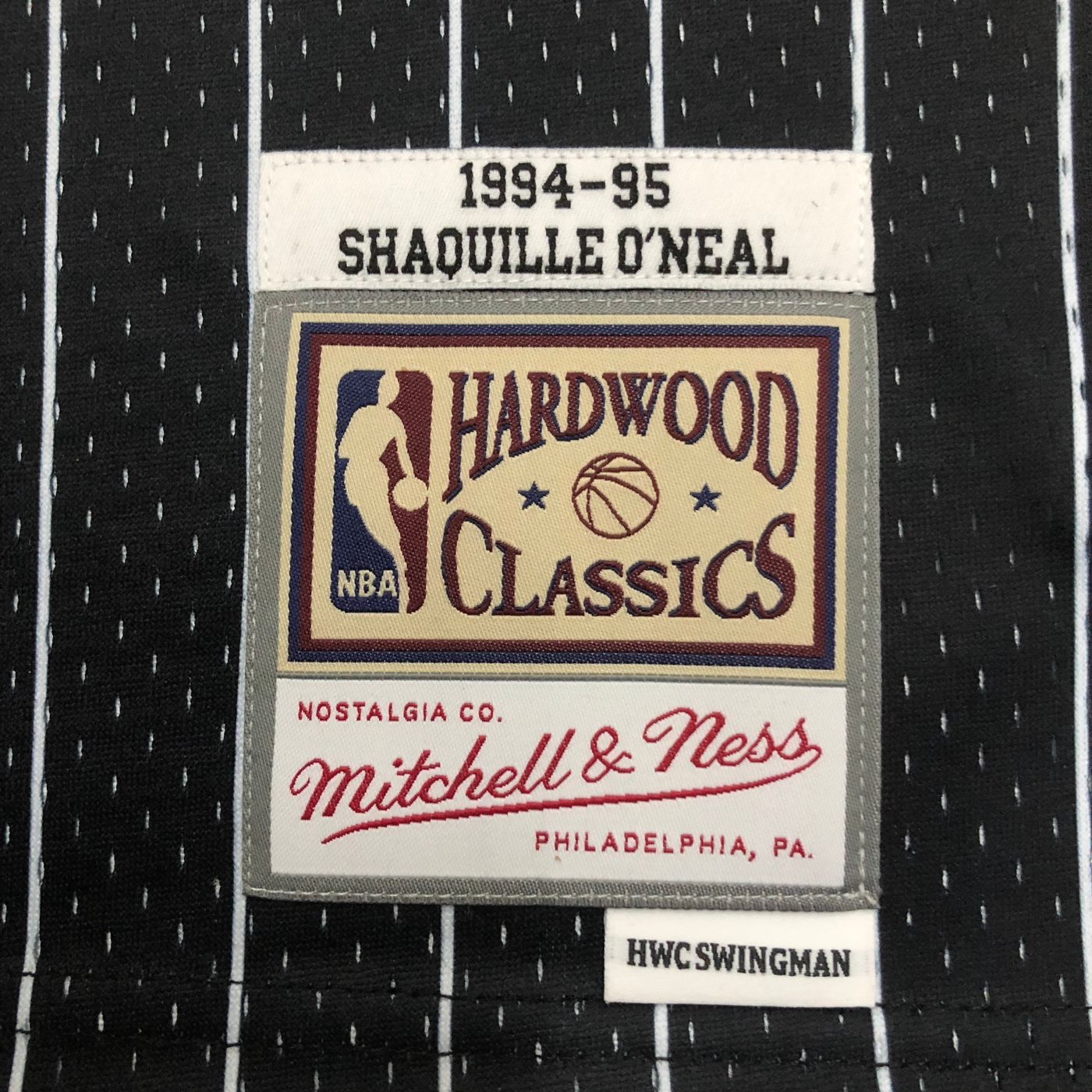 Shaquille O'Neal - Magic Jersey - Hardwood Classics 1994/95 Swingman Negra