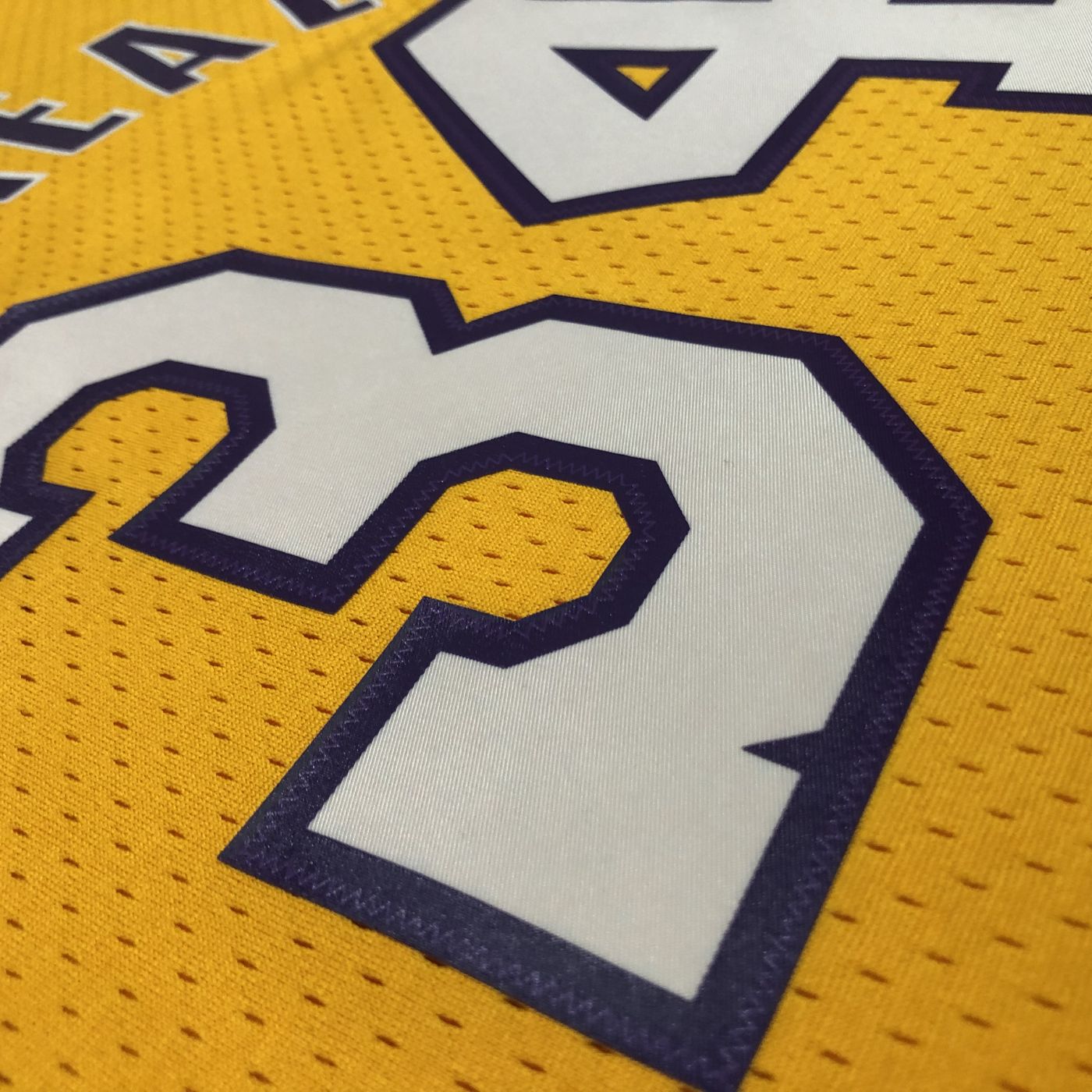 Shaquille O'Neal - Lakers Jersey - Hardwood Classics 1999/00 Swingman Amarilla