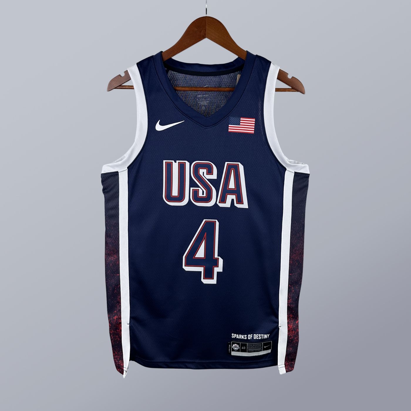 Stephen Curry - USA Basketball Jersey - 2024 Edition Azul