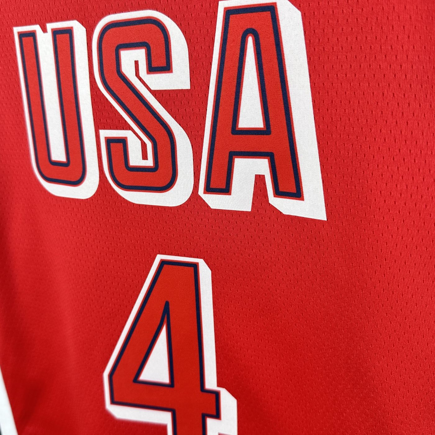 Stephen Curry - USA Basketball Jersey - 2024 Edition Roja